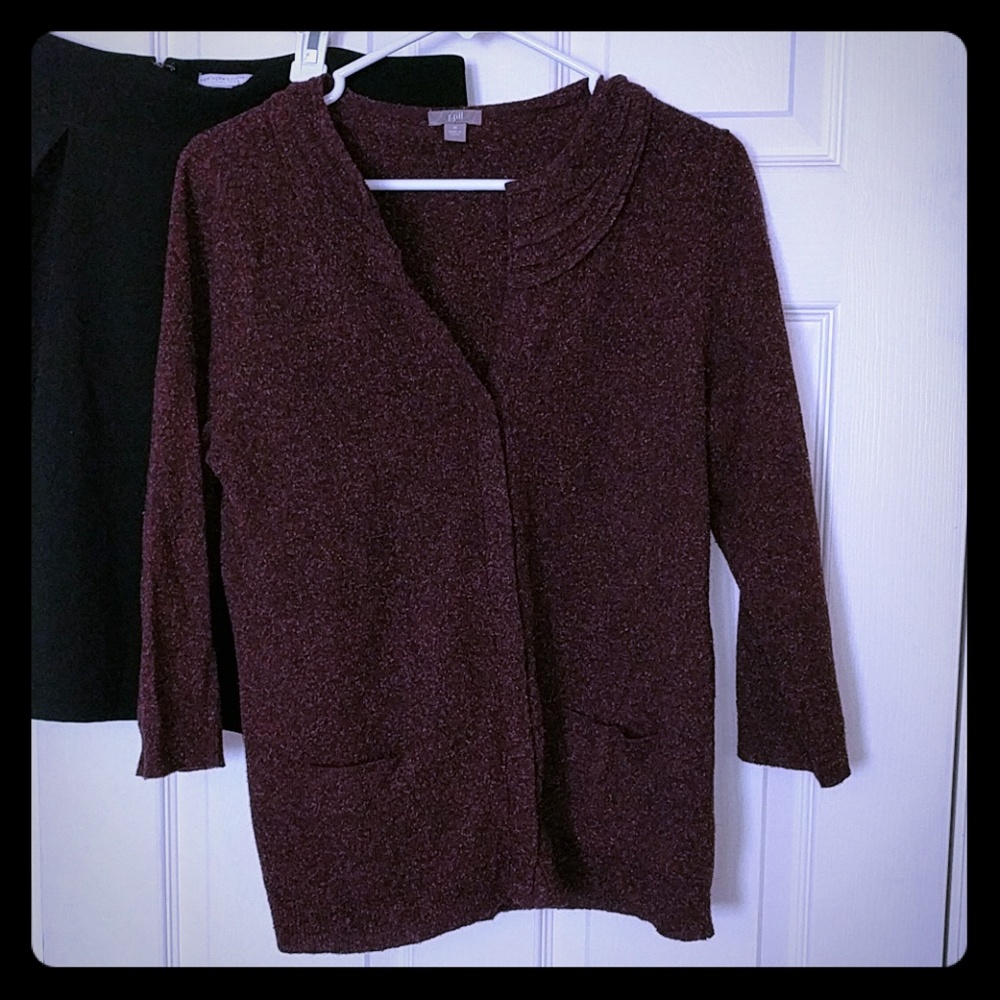 Button-up cardigan